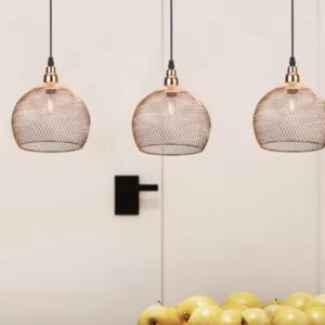 Lampa Wisząca Valeria Loft Złota 45cm