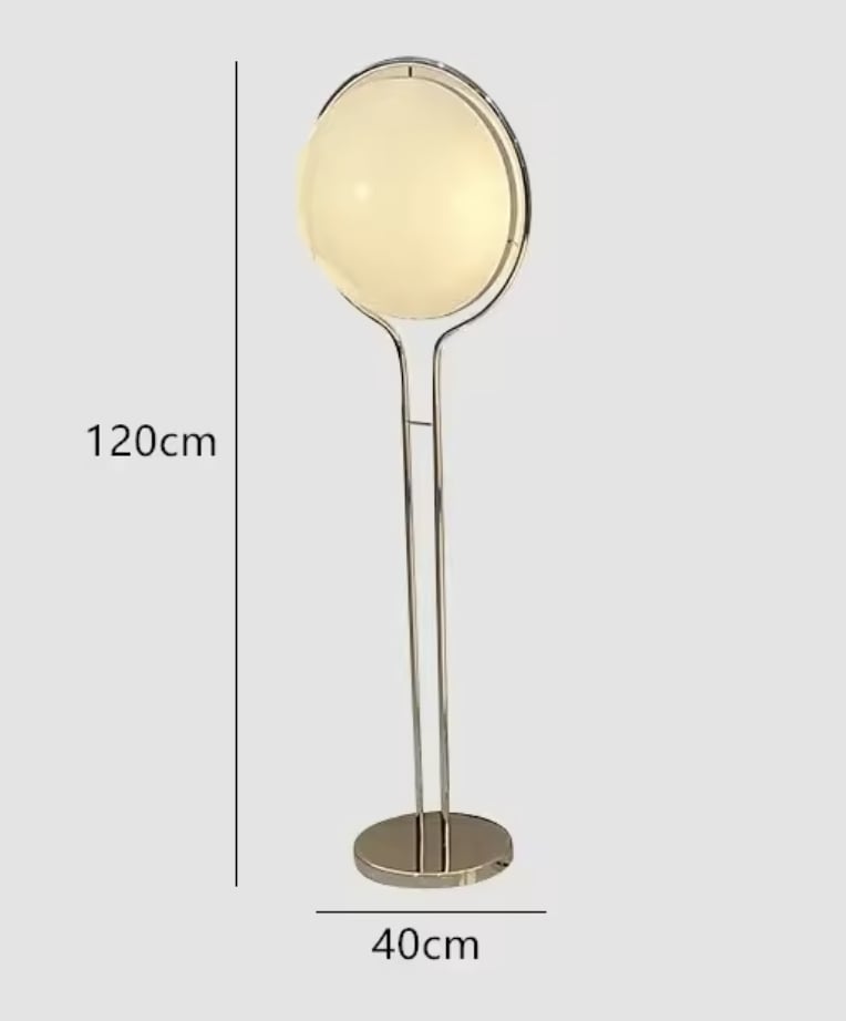 lampa podłogowa planet art deco