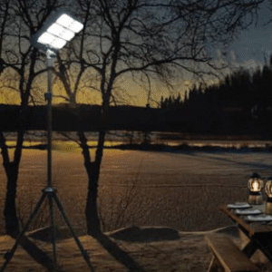 Lampa solarna LED do namiotu SLC- COMBAT 25W LED