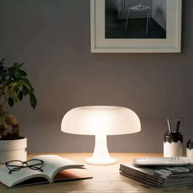 Lampa stołowa Mushroom retro