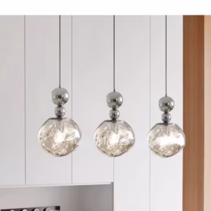 Lampa wisząca Lava kule chrom