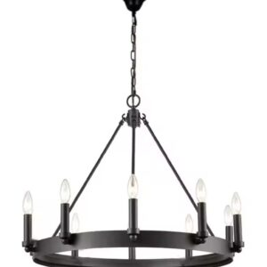 Lampa wisząca okrągła farmhouse 60 cm