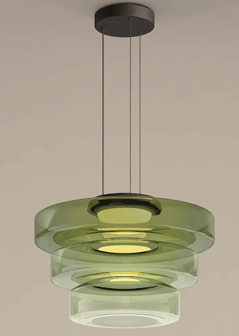 Lampa wisząca szklana Bohemia