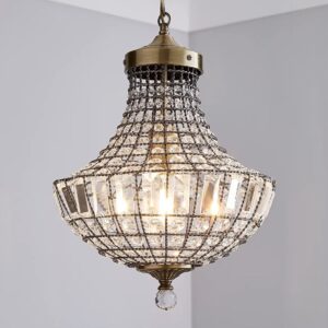Lampa wisząca z kryształami Royal glamour