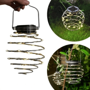 Lampion Solarny Spirala 25 LED