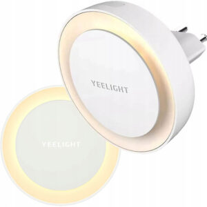 Yeelight Lampka Nocna LED do Gniazdka z Czujnikiem Zmierzchu 2700K 0,5W – Automatyczne Ciepłe Światło
