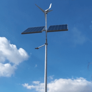 Latarnia Solarna Hybrydowa LED 40W (panel 2x280W)