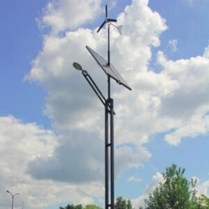 Latarnia Hybrydowa LED 96W (panele 2x200W)