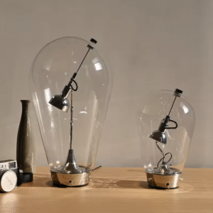 Magnetyczna szklana lampka nocna