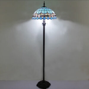 Niezwykła Lampa Podłogowa Tiffany Vintage