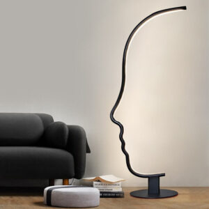 Nowoczesna Lampa Podłogowa Human Face LED