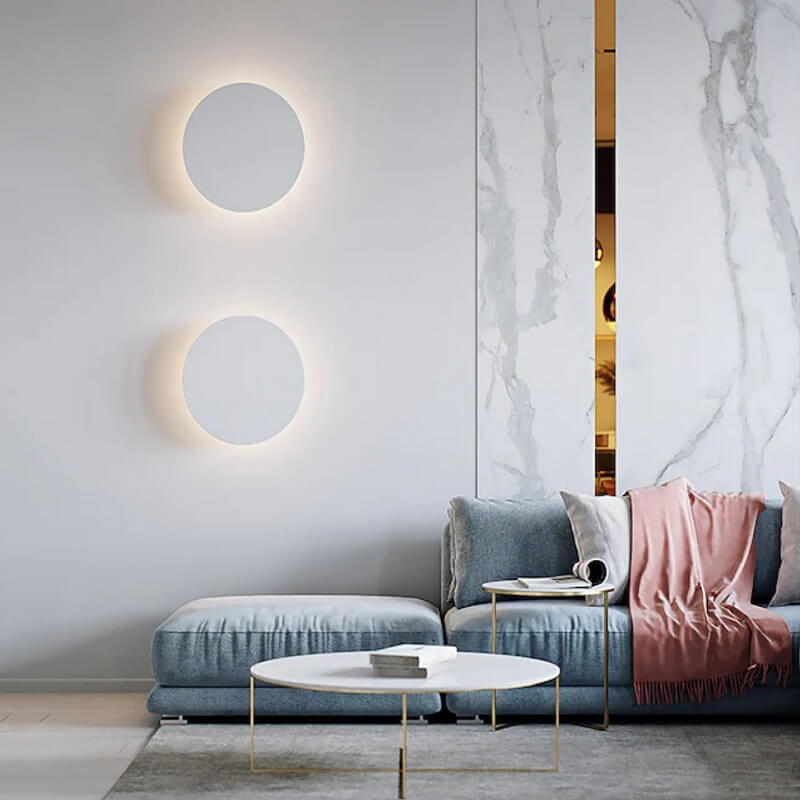 Lampa Ścienna Astro Eclipse Round Nowoczesna