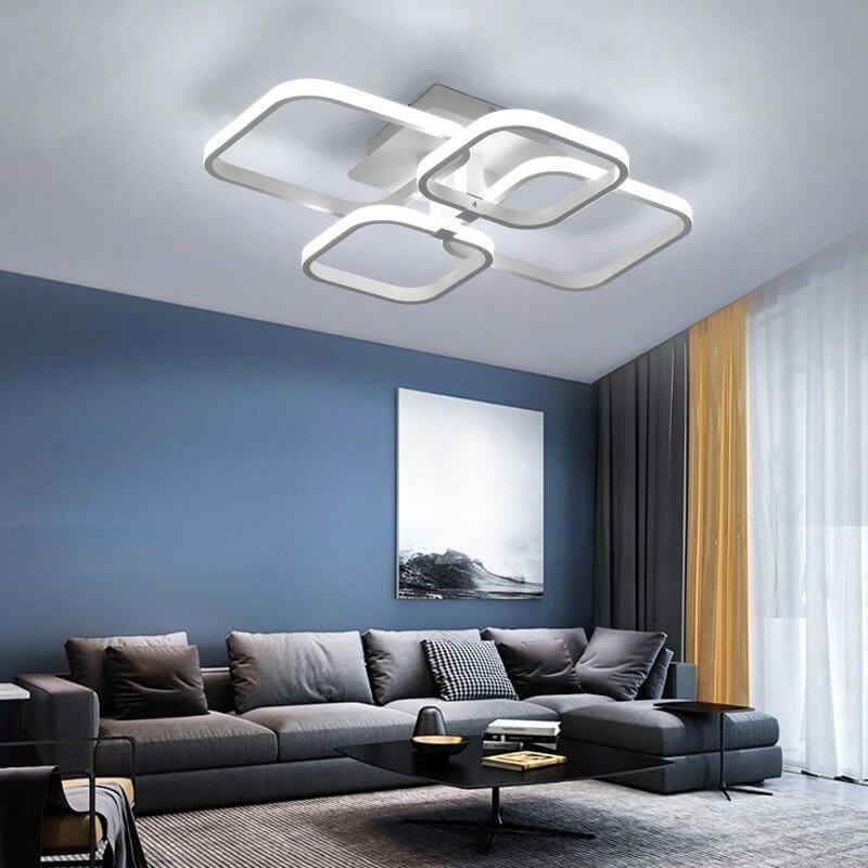 Nowoczesna Lampa Sufitowa Geometryczna Plafon LED - obrazek 2