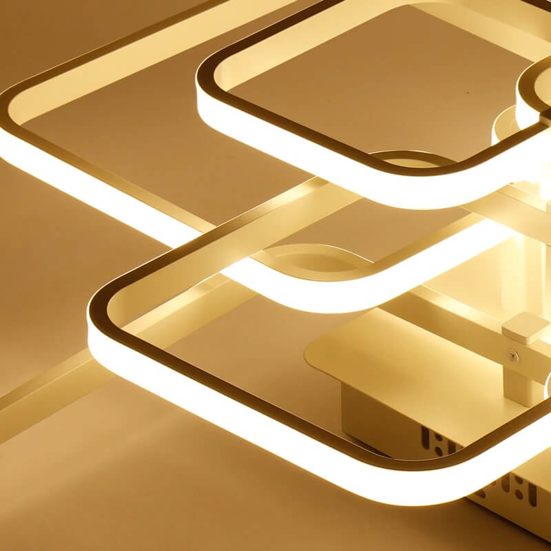 Nowoczesna Lampa Sufitowa Geometryczna Plafon LED - obrazek 6