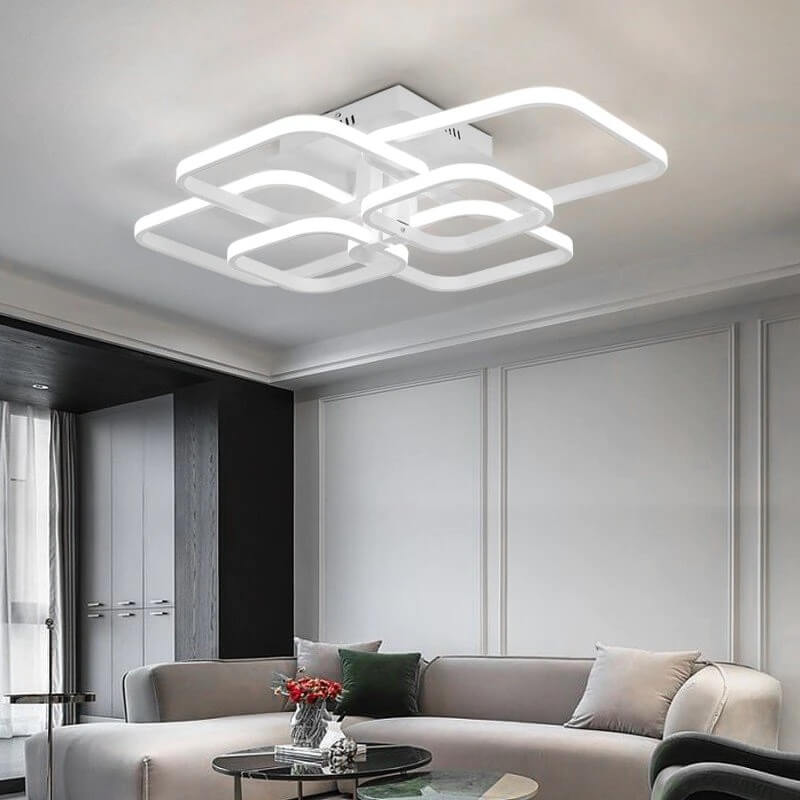 Nowoczesna Lampa Sufitowa Geometryczna Plafon LED - obrazek 4