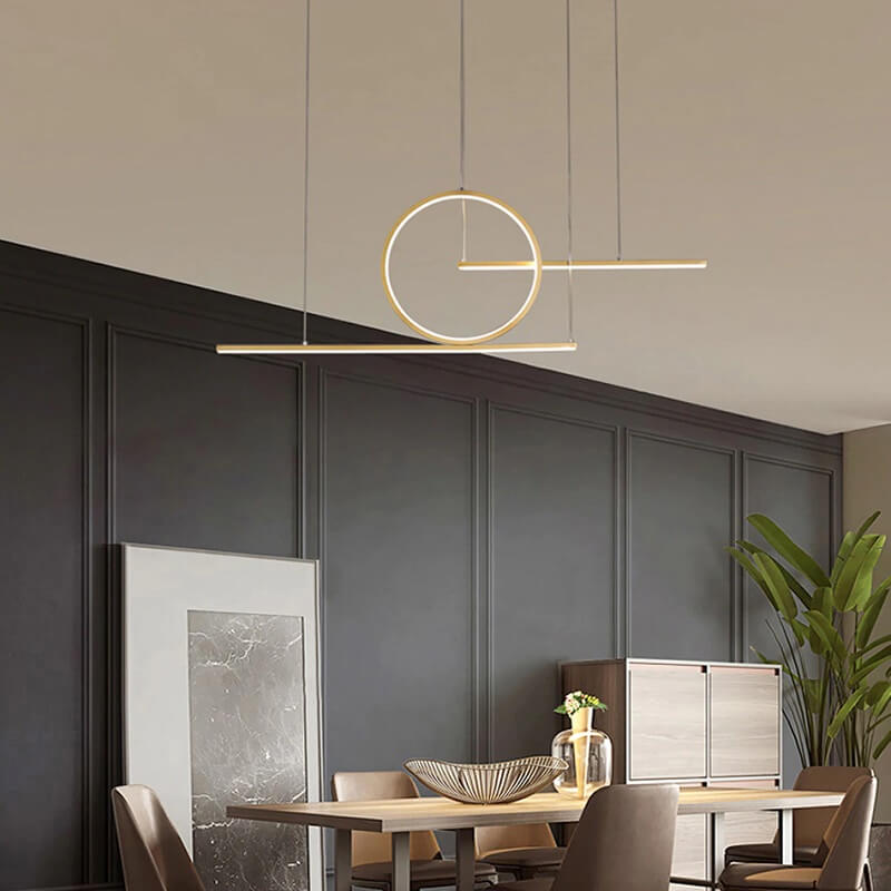 Nowoczesna Lampa Wisząca Geometryczna LED - obrazek 3