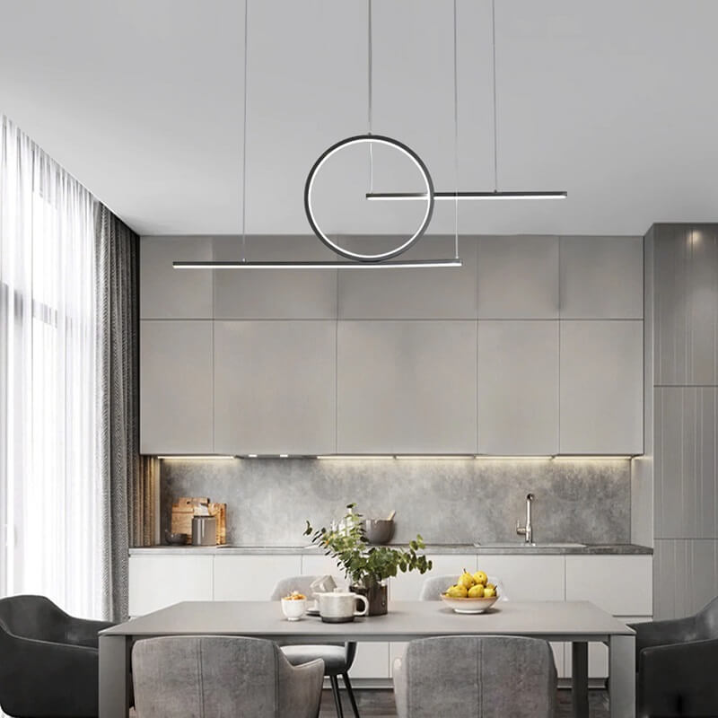 Nowoczesna Lampa Wisząca Geometryczna LED - obrazek 4