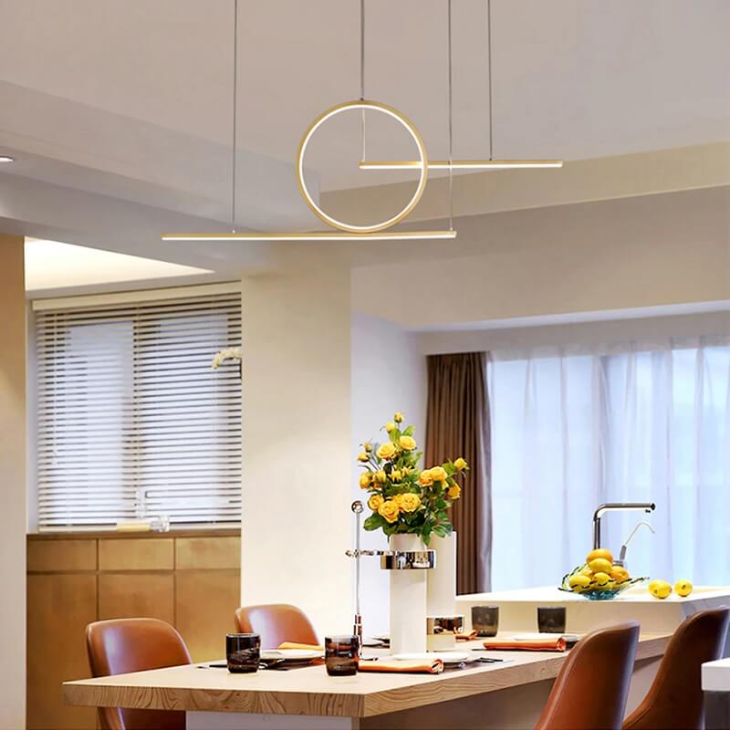 Nowoczesna Lampa Wisząca Geometryczna LED - obrazek 5