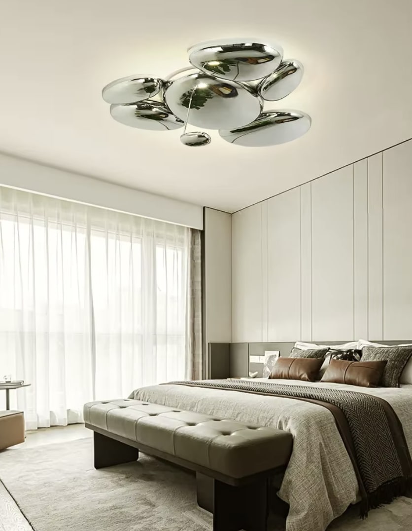 nowoczesna lampa sufitowa chromatic pebbles