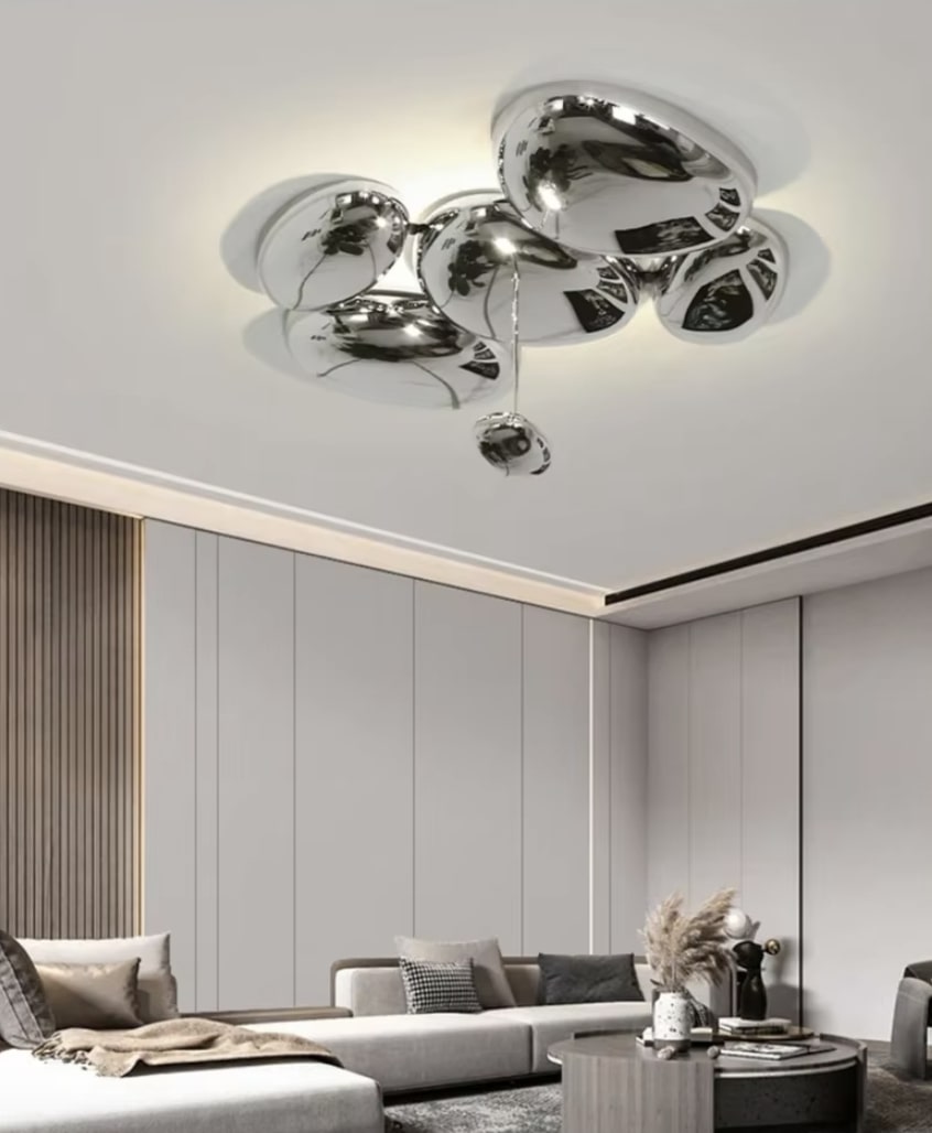 nowoczesna lampa sufitowa chromatic pebbles