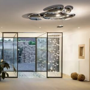 nowoczesna lampa sufitowa chromatic pebbles