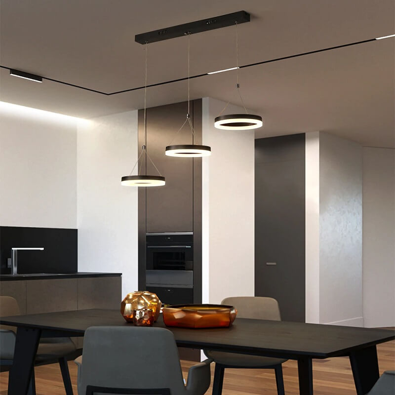 Nowoczesna Lampa Wisząca nad stół Ring LED - obrazek 2