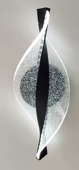 Nowoczesny kinkiet spirala lampa ścienna