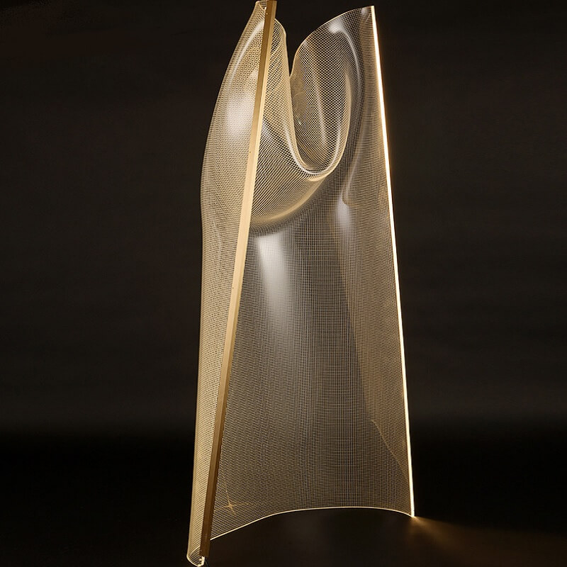 Szyba luminescencyjna, Lampa Podłogowa Gweilo LED - obrazek 2