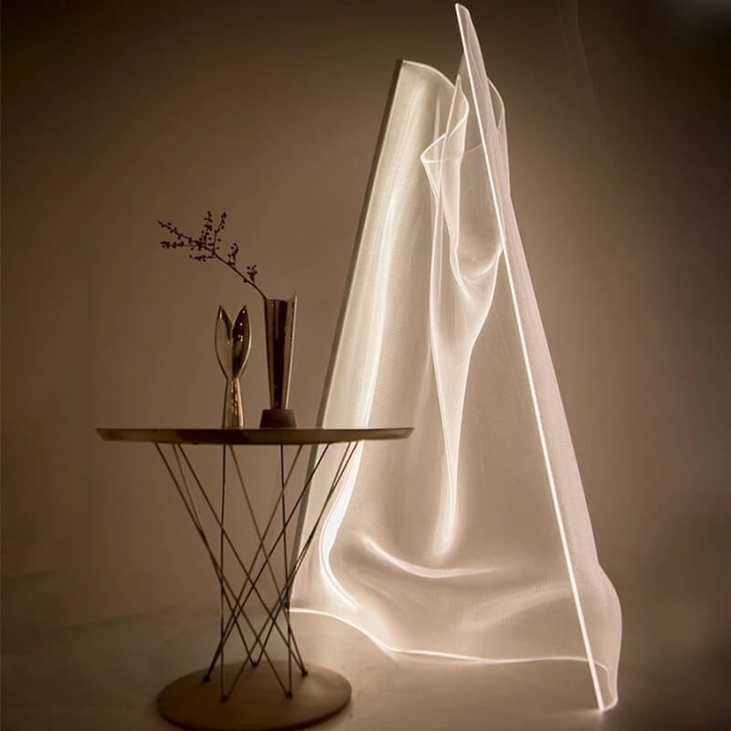 Szyba luminescencyjna, Lampa Podłogowa Gweilo LED