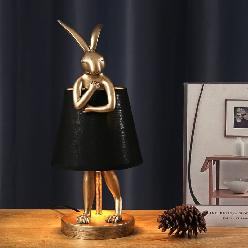 Oryginalna Lampa Stołowa Królik Glamour - obrazek 4