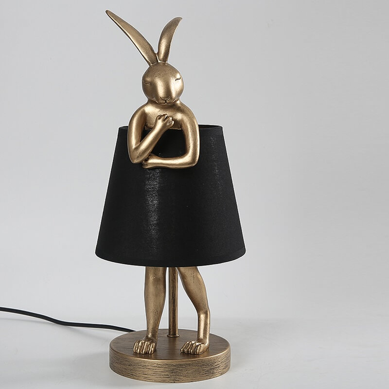 Oryginalna Lampa Stołowa Królik Glamour