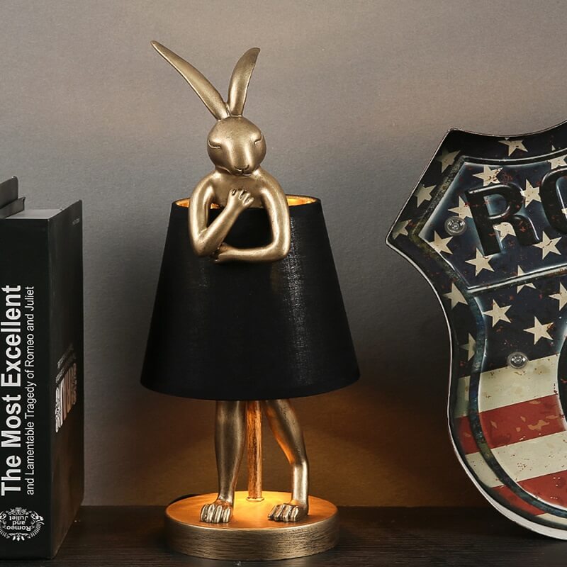 Oryginalna Lampa Stołowa Królik Glamour - obrazek 5
