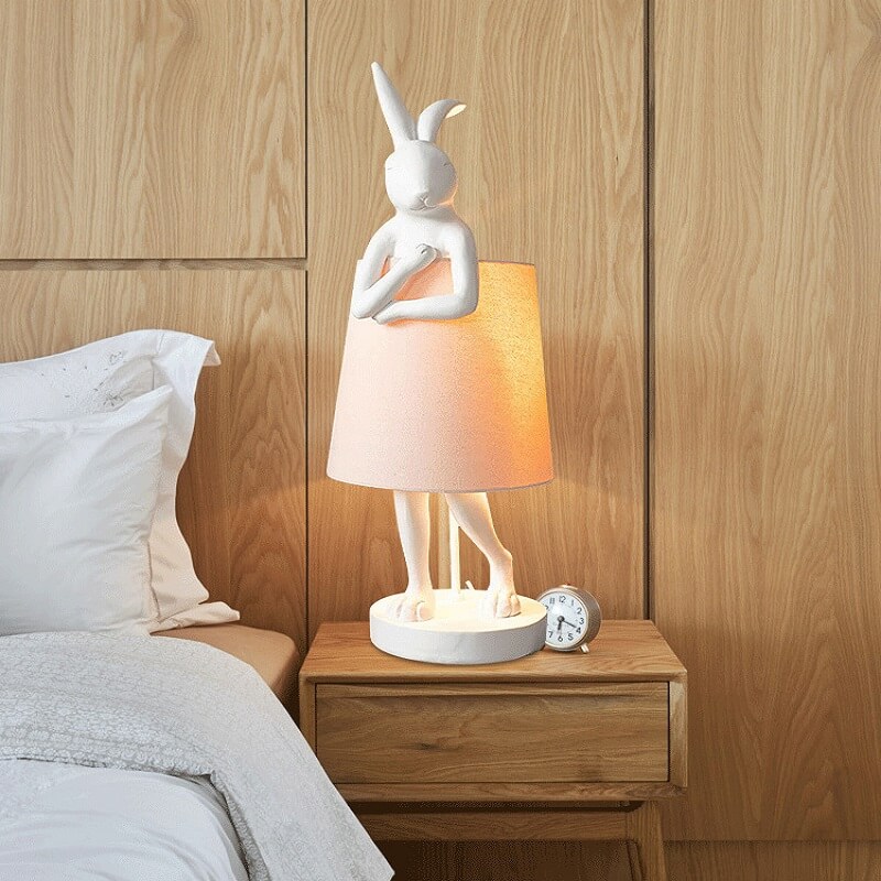 Oryginalna Lampa Stołowa Królik Glamour - obrazek 12