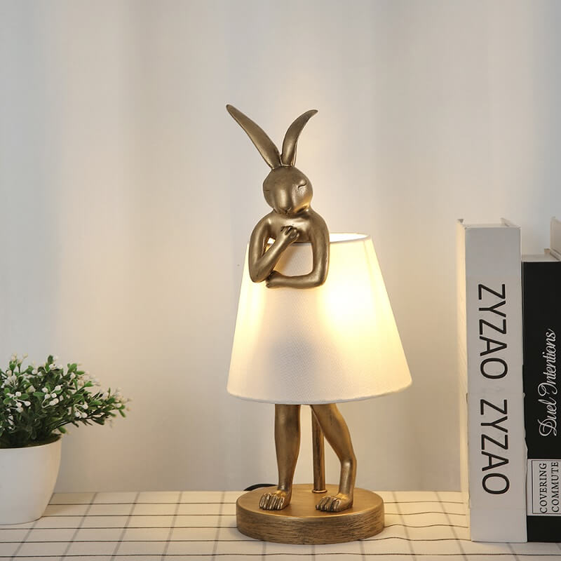Oryginalna Lampa Stołowa Królik Glamour - obrazek 7