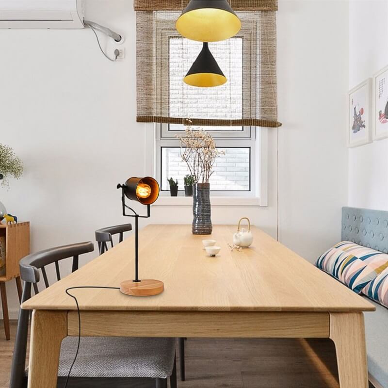 Oryginalna Lampa Stołowa Reflektor Loft - obrazek 6