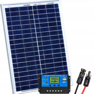 Panel Solarny 100W + KONTROLER 10A