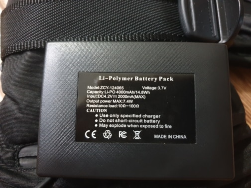 Podgrzewane Rękawiczki rozmiar M/L/XL - obrazek 12