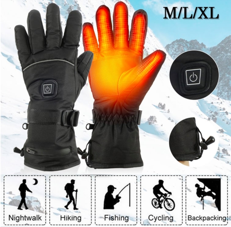 Podgrzewane Rękawiczki rozmiar M/L/XL