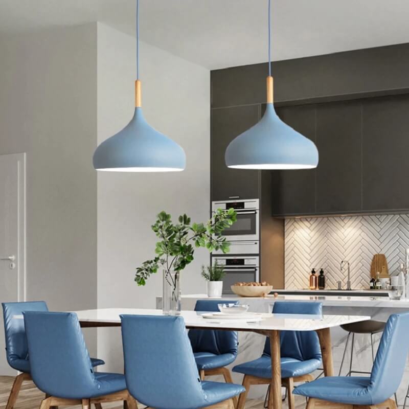 Pastelowa Lampa Wisząca Macarons Skandynawska - obrazek 6