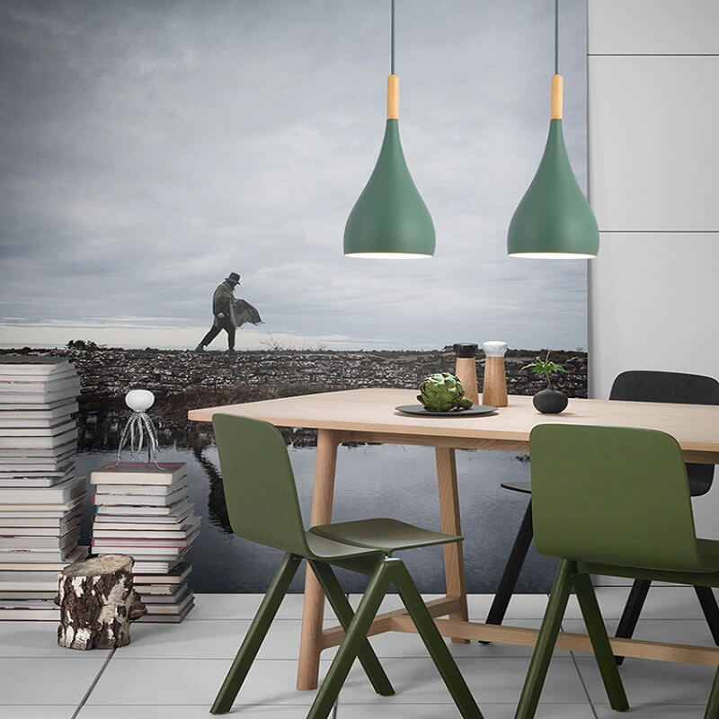 Pastelowa Lampa Wisząca Macarons Skandynawska - obrazek 3