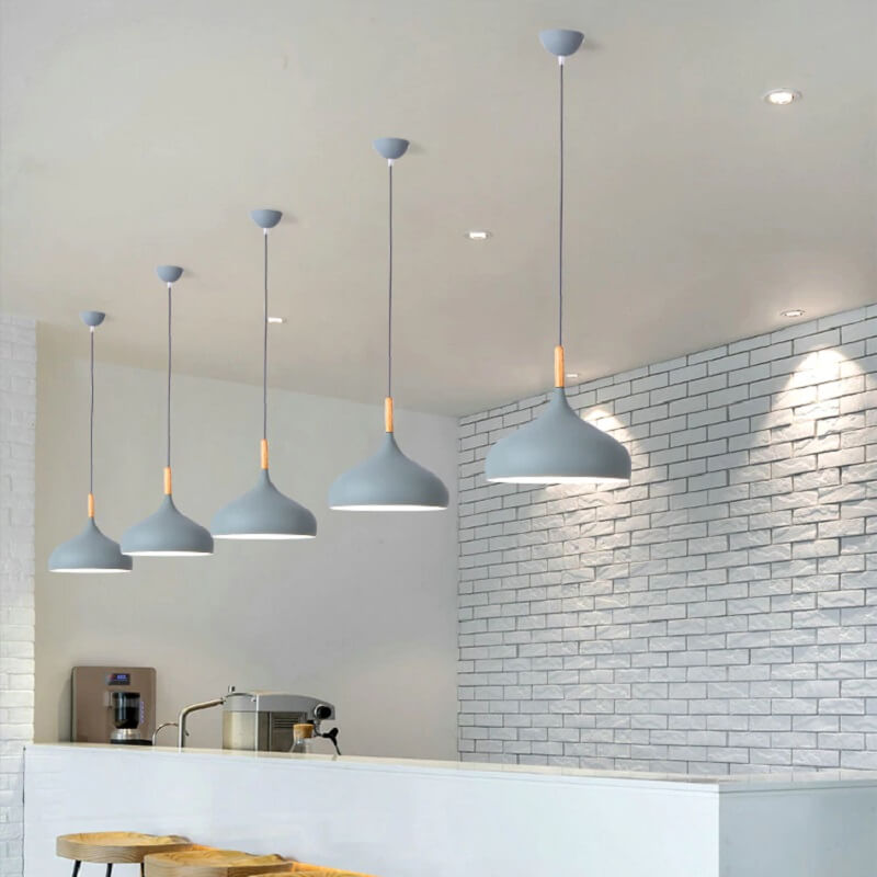 Pastelowa Lampa Wisząca Macarons Skandynawska - obrazek 9