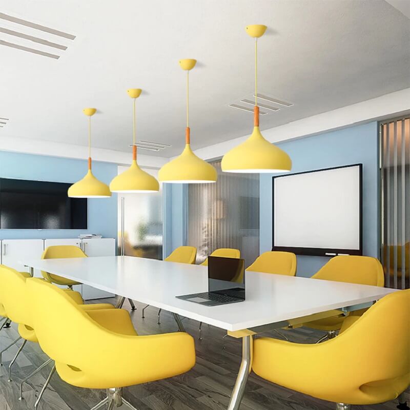 Pastelowa Lampa Wisząca Macarons Skandynawska - obrazek 10