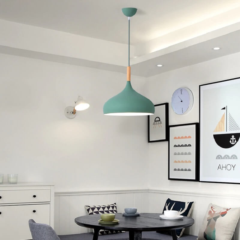 Pastelowa Lampa Wisząca Macarons Skandynawska - obrazek 11