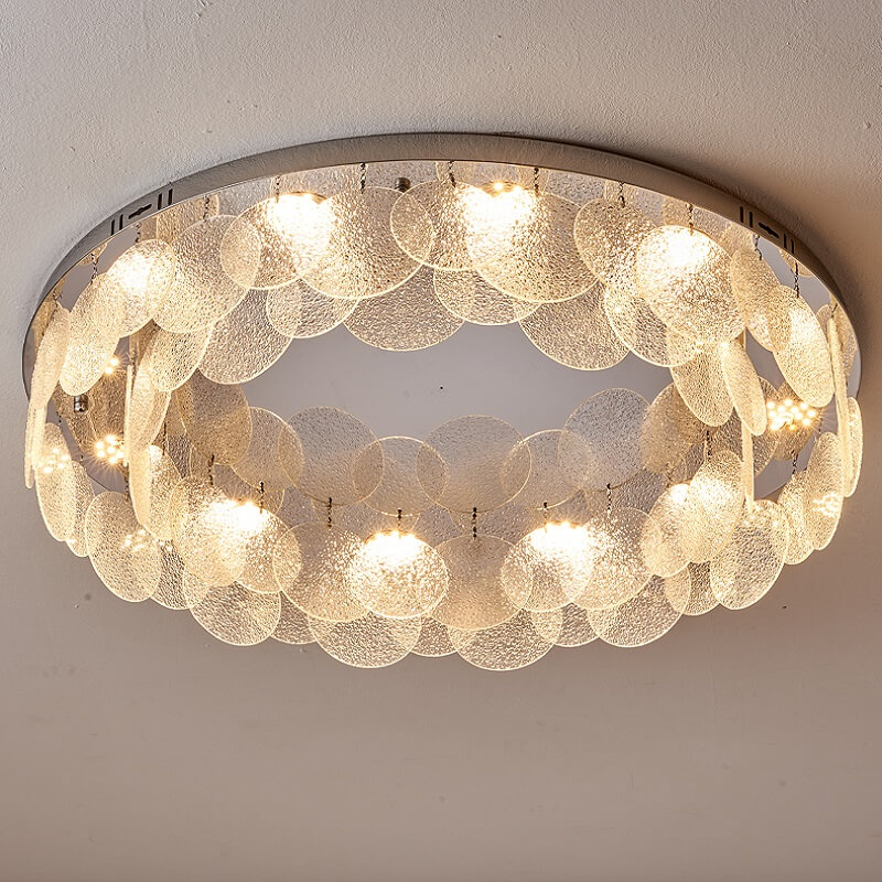 Perłowa Lampa Sufitowa Plafon Glamour - obrazek 3