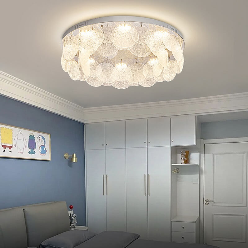 Perłowa Lampa Sufitowa Plafon Glamour - obrazek 4