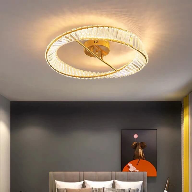 Plafon Kryształowy Queen Shape Glamour - obrazek 3