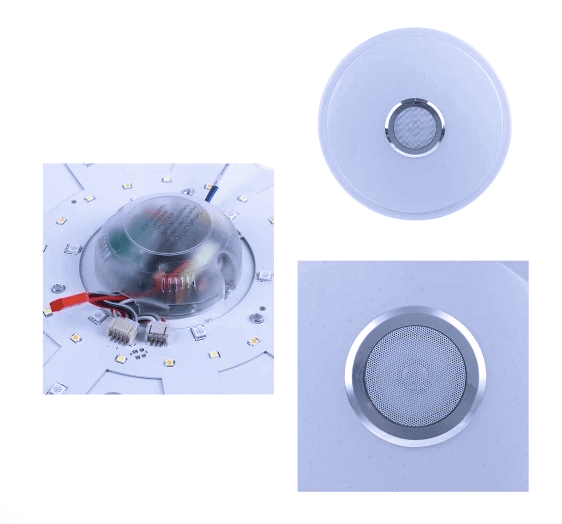 Plafon LED RGB 60W Głośnik Smart - obrazek 4