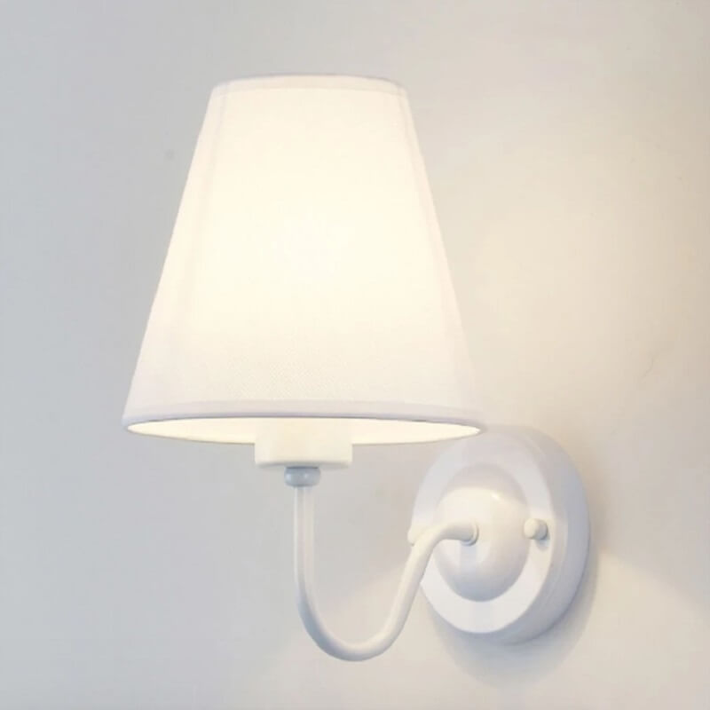 Klasyczna Lampa Ścienna Eleni Kinkiet z Abażurem - obrazek 3