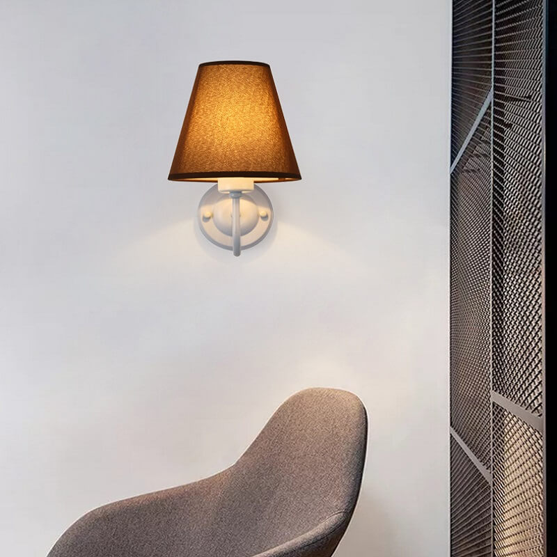 Klasyczna Lampa Ścienna Eleni Kinkiet z Abażurem - obrazek 7