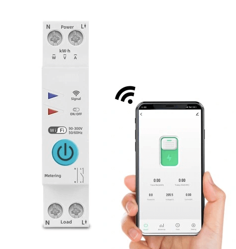 Przekaźnik WiFi 16A Pomiar Prądu Tuya Smart